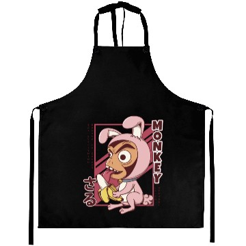 Discover Banana Monkey Cute Aprons