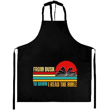 Discover Retro Bible Lover Aprons