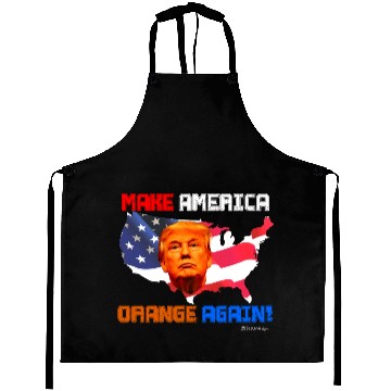 Discover Make America Orange Again! Aprons