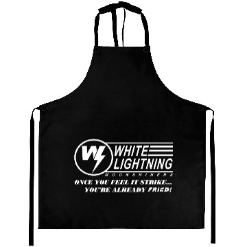 Discover White Lightning Moonshiners Aprons