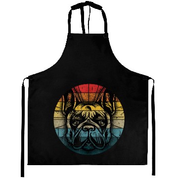 Discover French Bulldog Gift Frenchie Dog Lover Dogfather Aprons