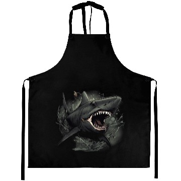 Discover Shark attack Aprons