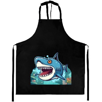 Discover Shark Attack Aprons