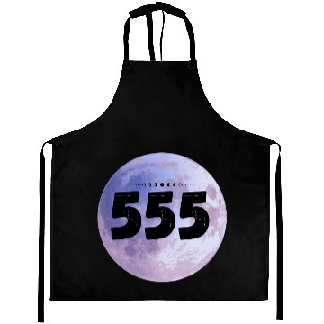Discover Purple Moon Angel Numbers 555 Aprons