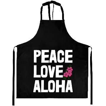 Discover Peace Love Aloha Aprons