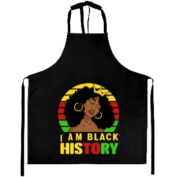 Discover I Am Black History Month African American For Aprons