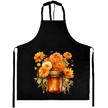 Discover Wild Flowers Aprons Design - Funny gift