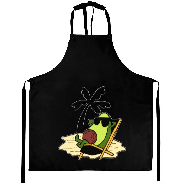 Discover Avocado Relax Chill Person Gift Aprons