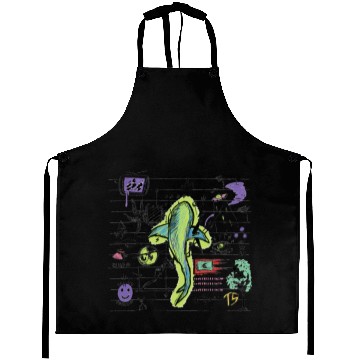 Discover Shark Drawing Aprons