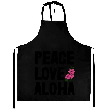 Discover Peace Love Aloha Aprons