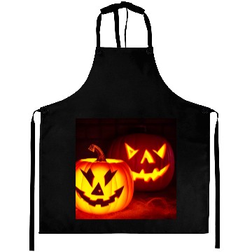 Discover Pumpkin halloween spooky Aprons
