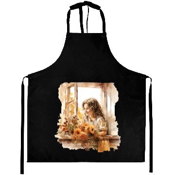Discover Wild Flowers Aprons Design - Funny gift