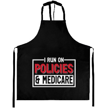 Discover Funny Medical Insurance Agent Broker Aprons