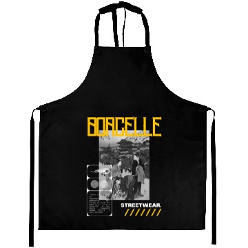 Discover Black Illustrative Skateboard Aprons 6