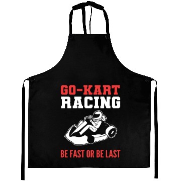 Discover Be Fast Car Racer Gift Aprons