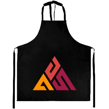 Discover Abstract Triangle Aprons