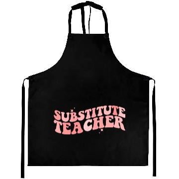 Discover Substitute Teacher Back To School Sub Teacher Aprons