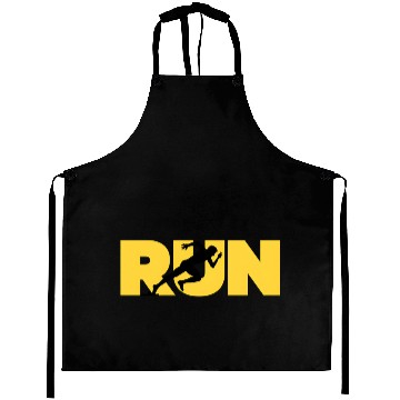 Discover Run running fitness sport lovers gift Aprons