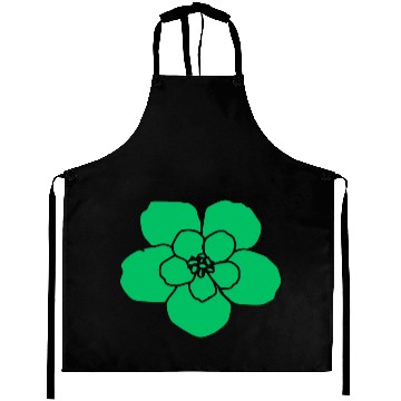 Discover green flower Aprons