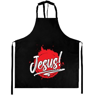 Discover Love Jesus Christian Christmas Aprons