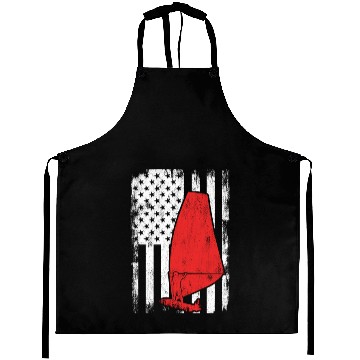Discover Windsurfing USA Flag Aprons
