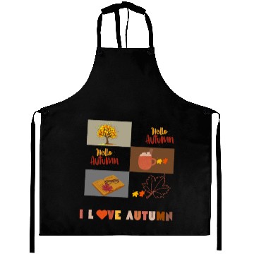 Discover I love Autumn hello autumn Aprons