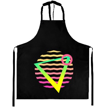 Discover Retro sunset style 80s Aprons