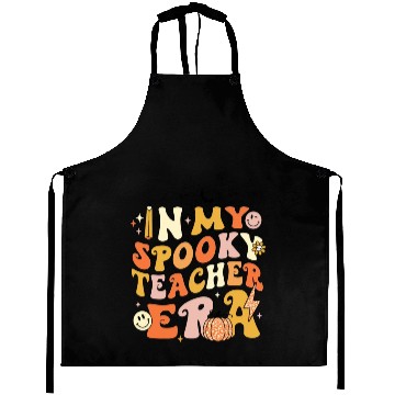 Discover In My Spooky Teacher Era Aprons