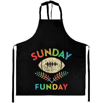Discover Sunday Funday Football Aprons