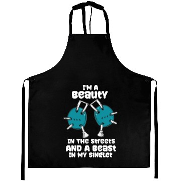 Discover Beast In My Singlet Aprons