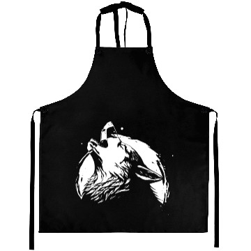 Discover Wolf Howl Wilderness Wildlife Aprons