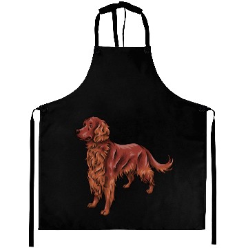 Discover Irish Red Setter Dog Aprons