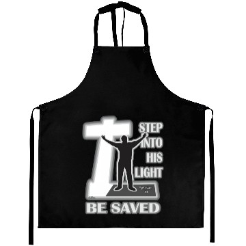 Discover Step Into His Light And Be Saved Bible Inspired Aprons