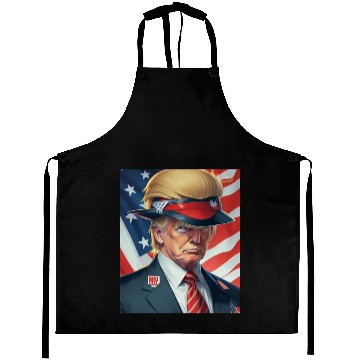 Discover donald trump maga Aprons