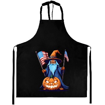 Discover Halloween Wizard Aprons