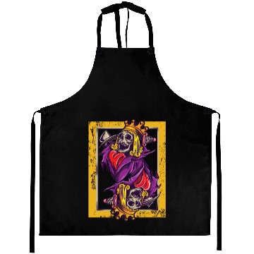 Discover Spades King Poker Ace Texas Hold'em Aprons