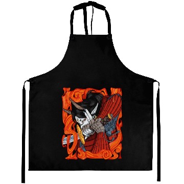 Discover Samurai Demon Warrior Aprons