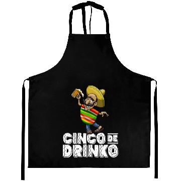 Discover Cinco De Drinko Aprons