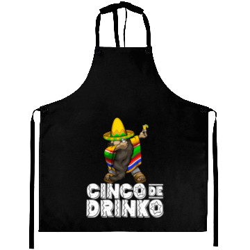 Discover Cinco De Drinko Aprons