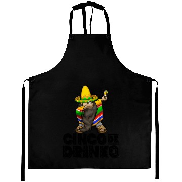 Discover Cinco De Drinko Aprons