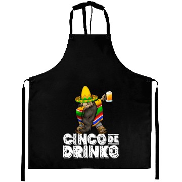 Discover Cinco De Drinko Aprons