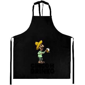 Discover Cinco De Drinko Aprons
