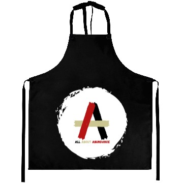 Discover Gold Luxury Business Logo 2 Aprons