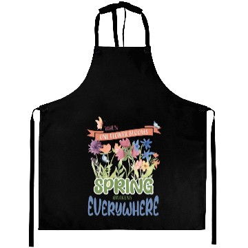 Discover When one flower blooms, spring awakens everywhere Aprons