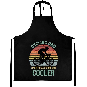 Discover Cycling Dad Like A Regular Dad But Cooler Aprons