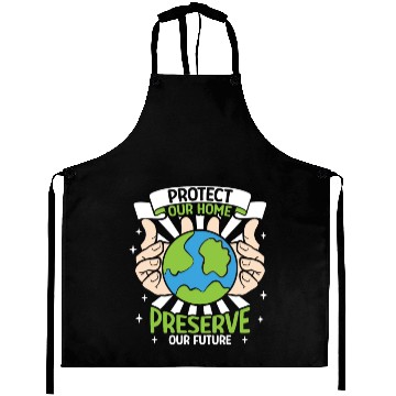 Discover Climate Change Environmental Earth Day Planet Aprons