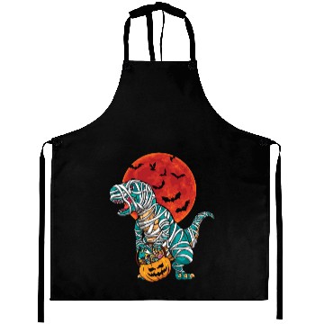 Discover Dinosaur Mummy Pumpkin Lazy Creepy Halloween Aprons