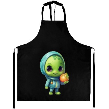 Discover Sweet Alien Onion: Veggie Enchantment Aprons