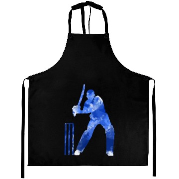 Discover Cricket Batsman, County World One Day - I Love It Aprons