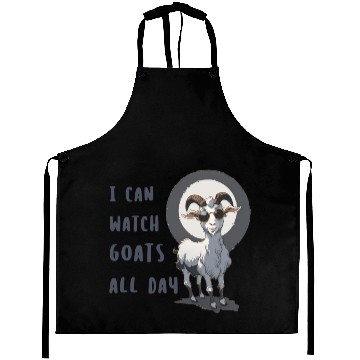 Discover Happy Cute goat Lover Aprons